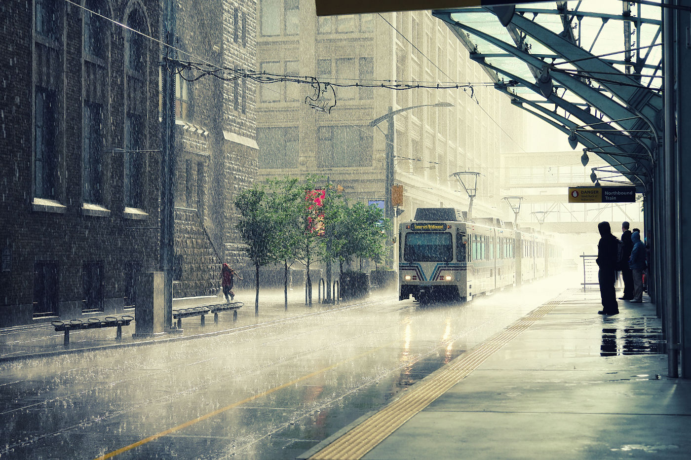 Calgary In The Rain